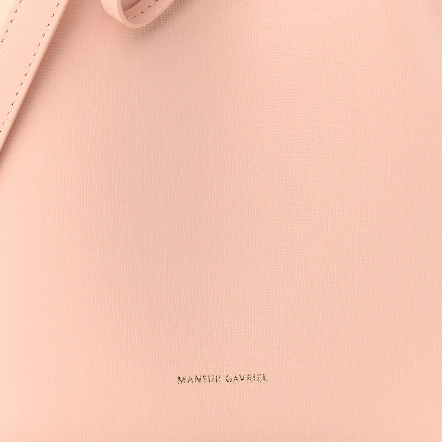 Saffiano Mini Bucket Bag Dahlia