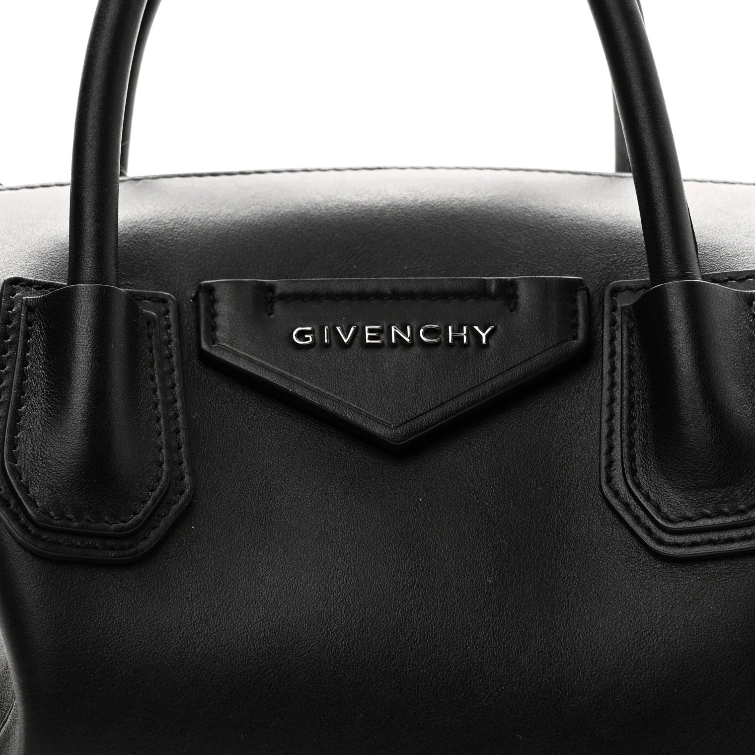 Smooth Calfskin Small Soft Antigona Black