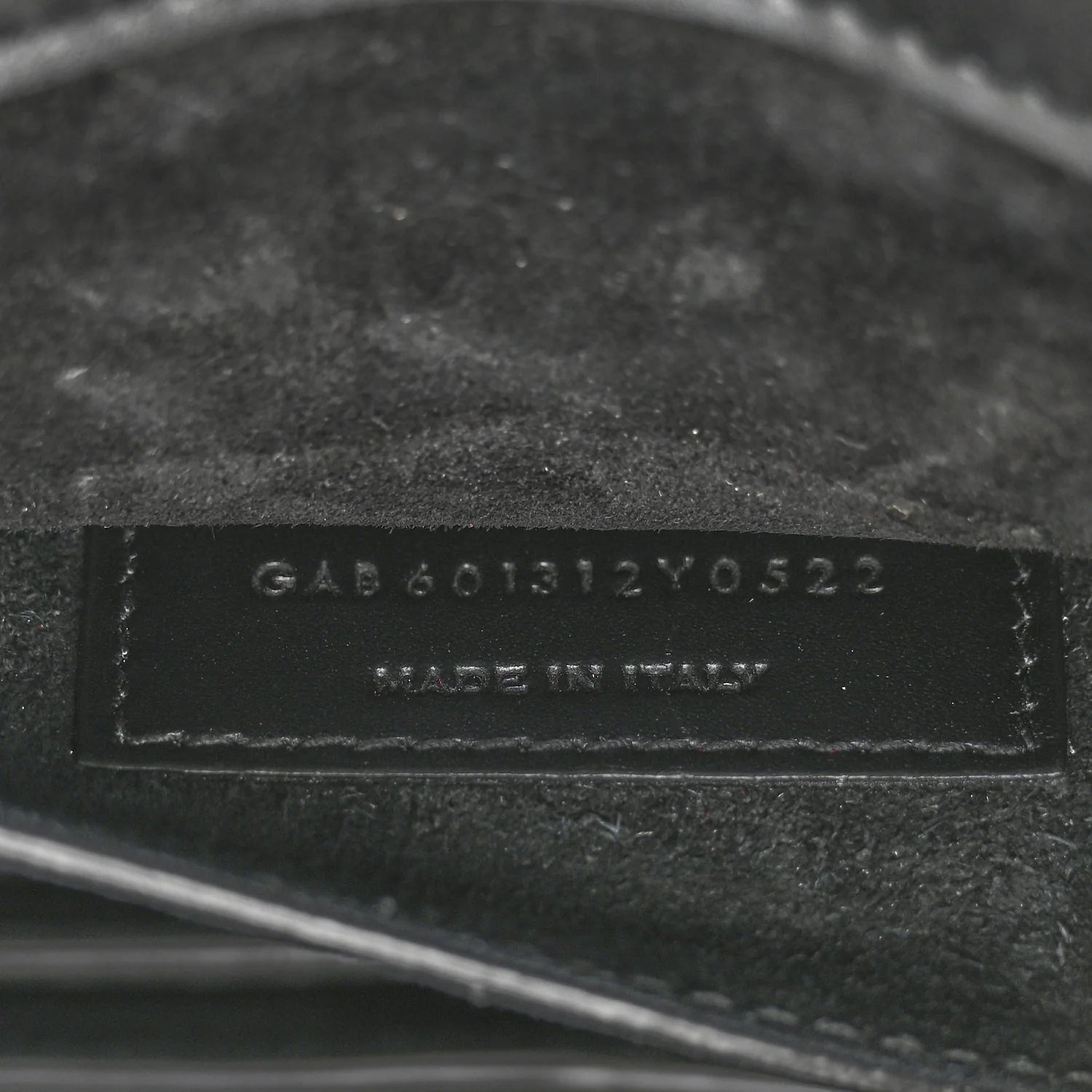 Smooth Calfskin Shoulder Bag Black