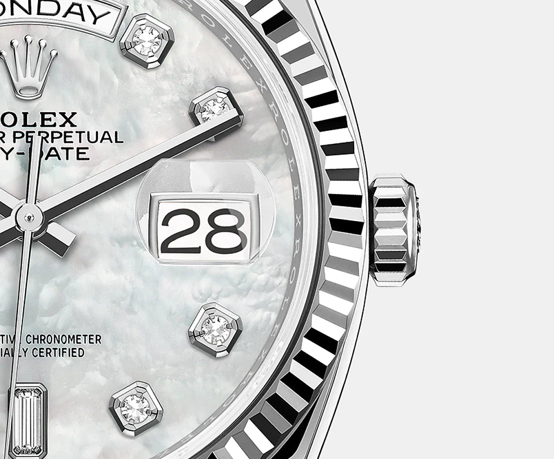 Day-Date, 36Mm, Platinum, Ref# 128236-0002