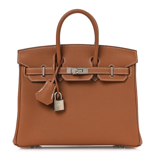 Togo Birkin 25 Gold