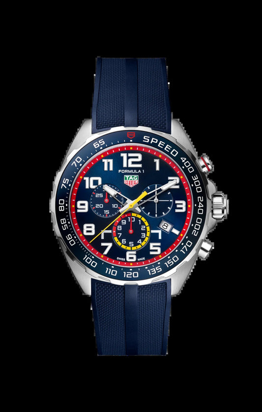 Unworn  Formula 1 Chronograph X Red Bull Racing Special Edition, Stainless Steel, 43Mm, Ref# CAZ101AL.FT8052, Box & Papers