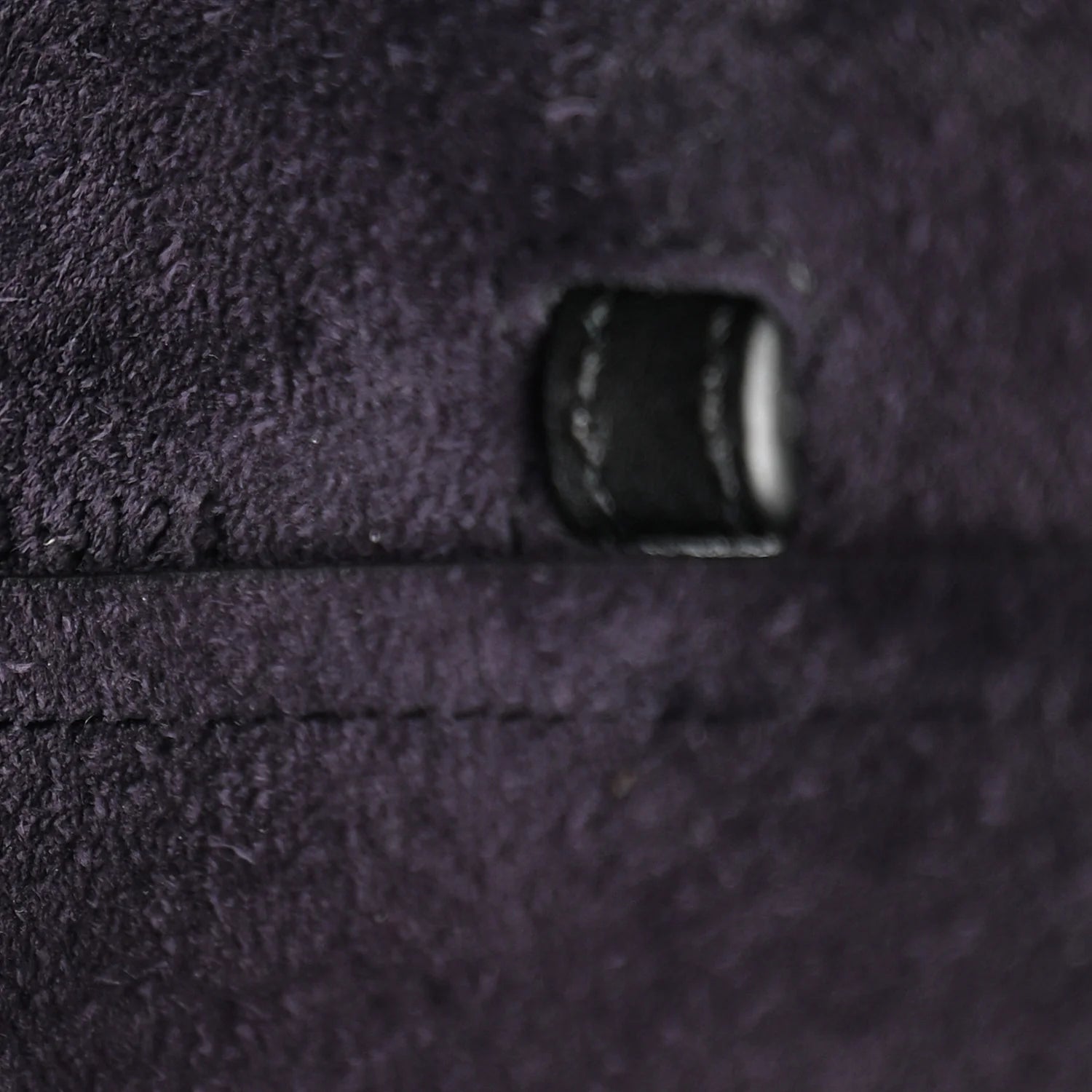 Grained Calfskin Nano Belt Bag Black