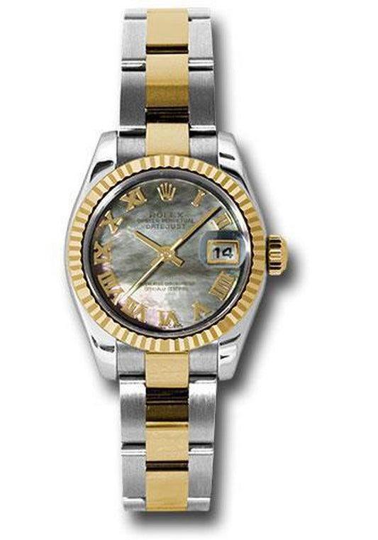 Rolex Lady Datejust 26Mm Watch 179173 Dkmro