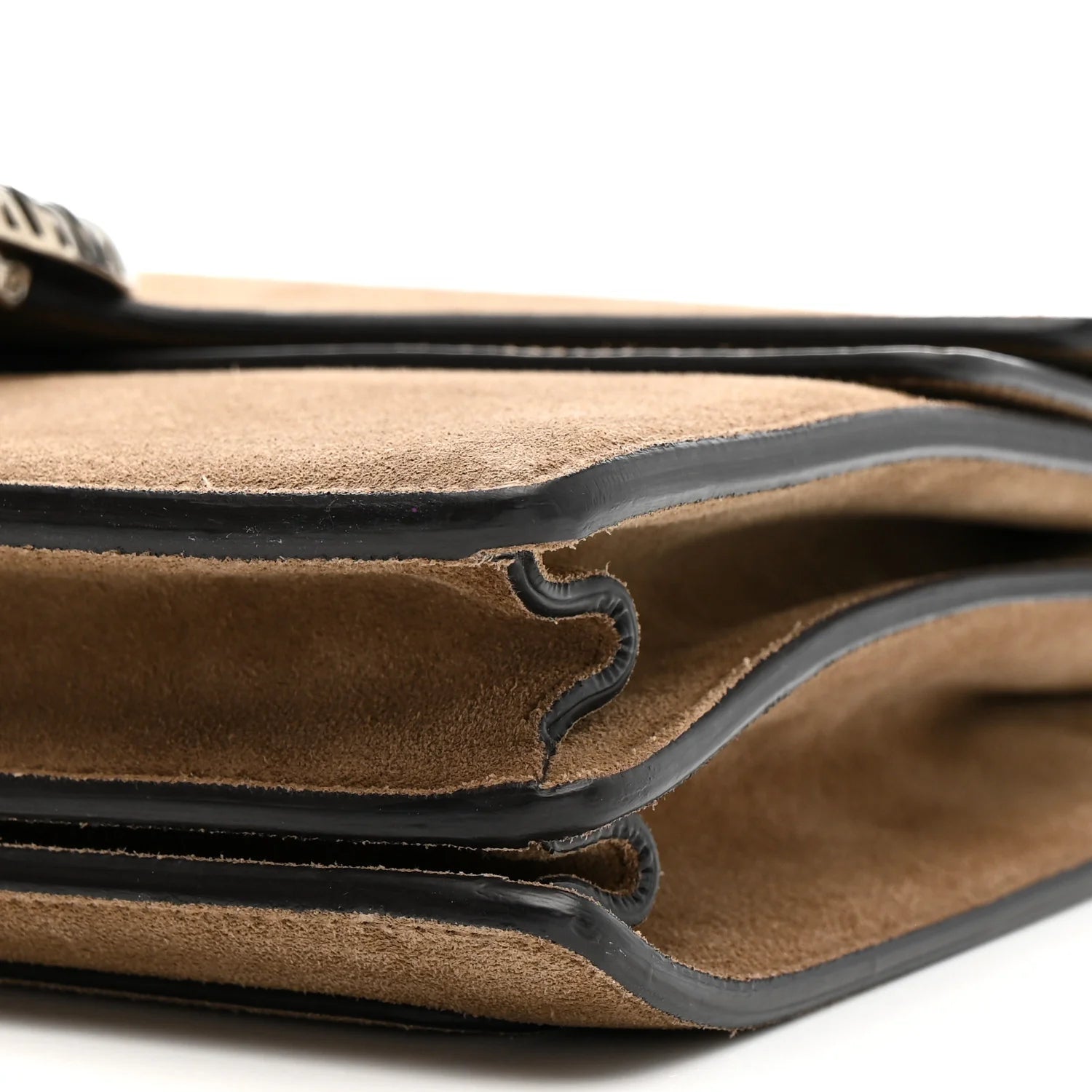 Suede Medium Dionysus Shoulder Bag Taupe