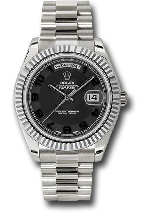Rolex Oyster Perpetual Day-Date II President 218239 Bkcap