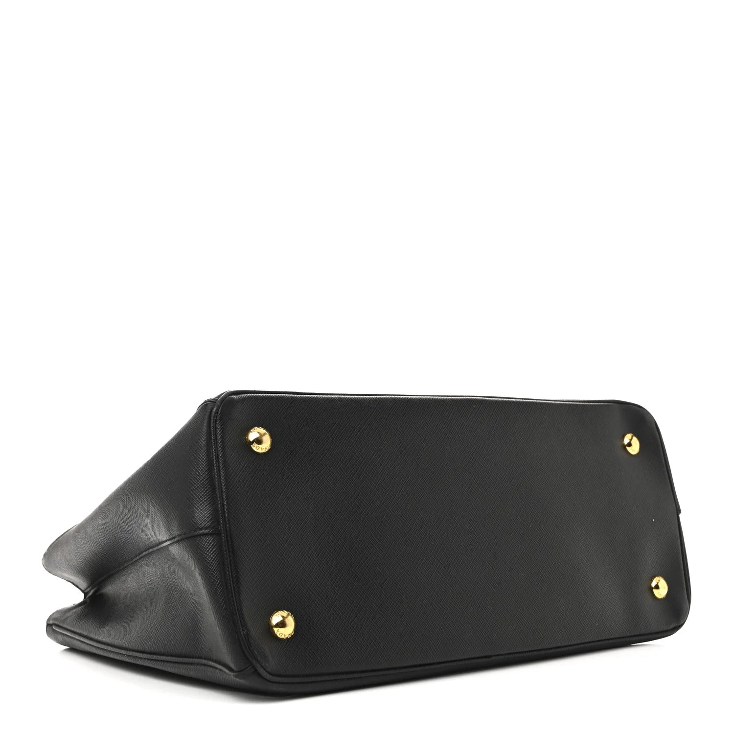 Saffiano Lux Medium Tote Black