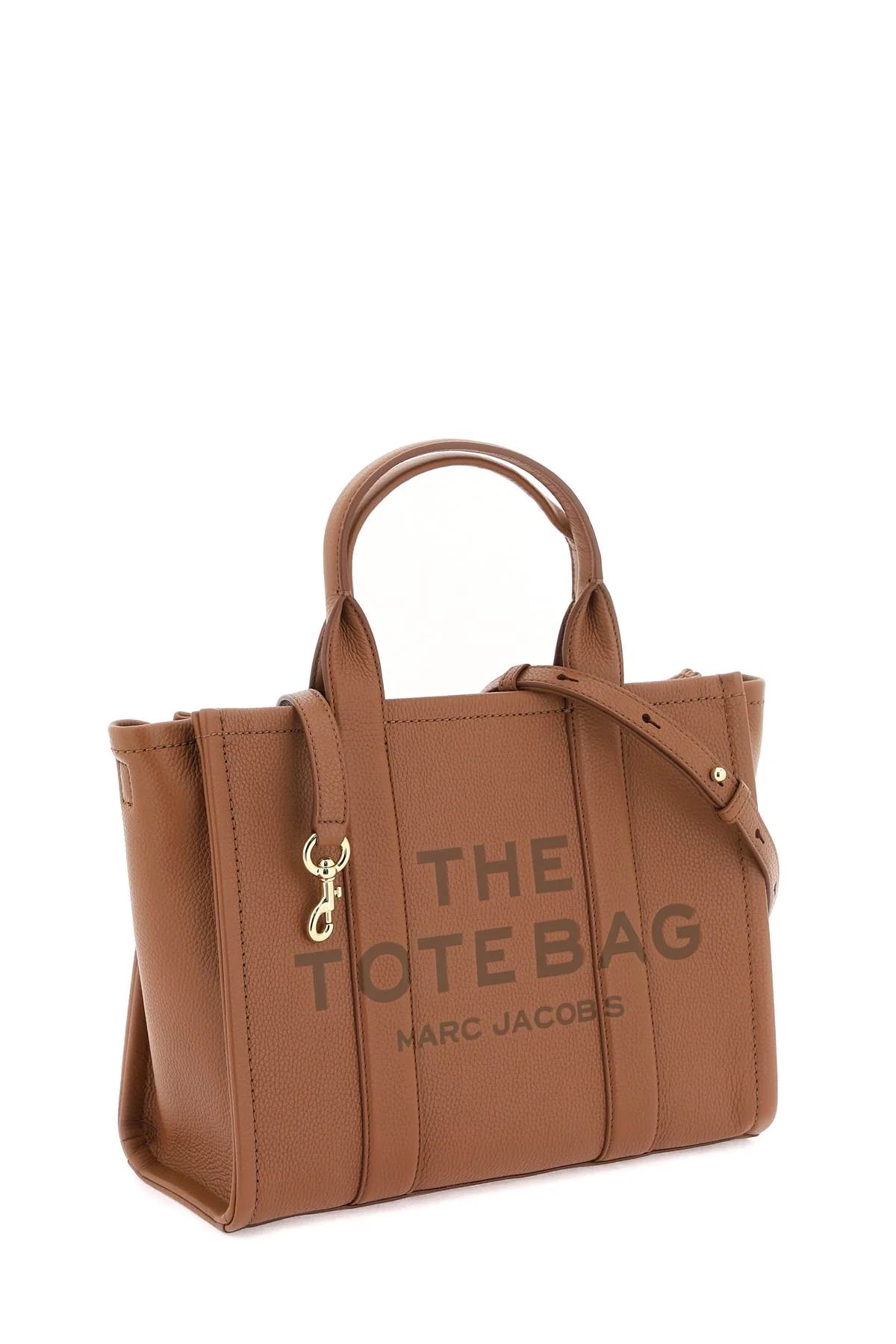 the LEATHER SMALL TOTE BAG