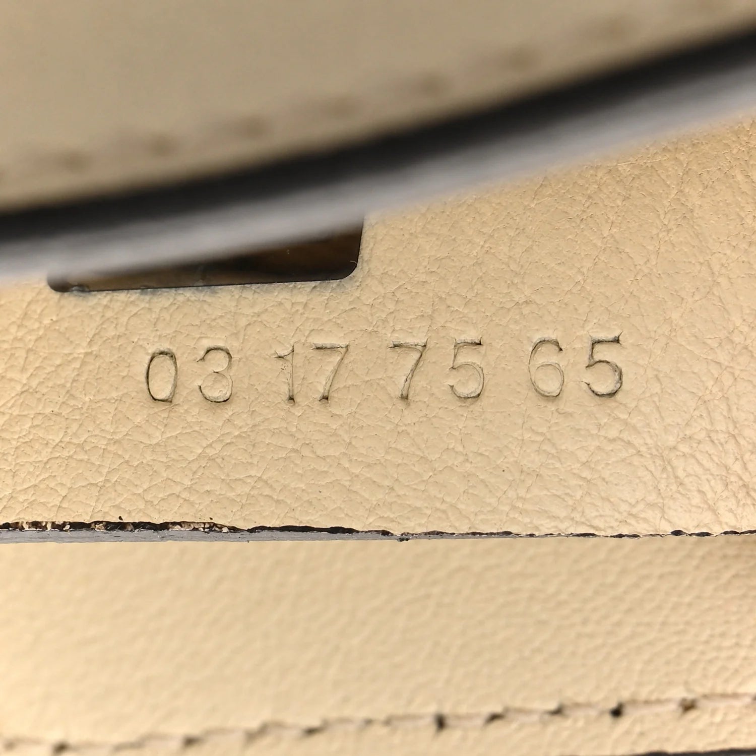 Suede Calfskin Mini Faye Backpack off White