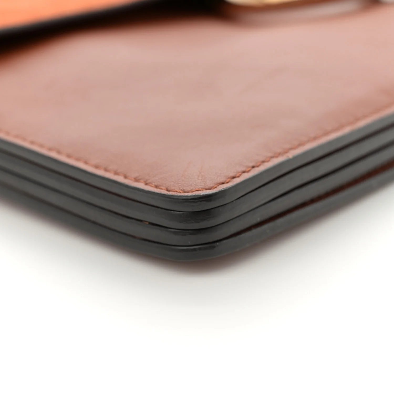 Suede Calfskin Medium Faye Shoulder Bag Tobacco