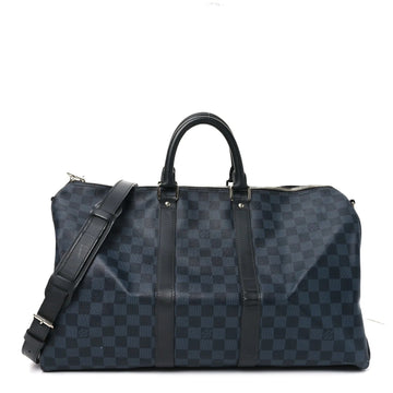 Damier Cobalt Keepall Bandouliere 45