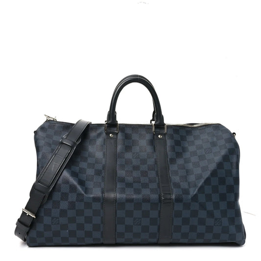 Damier Cobalt Keepall Bandouliere 45