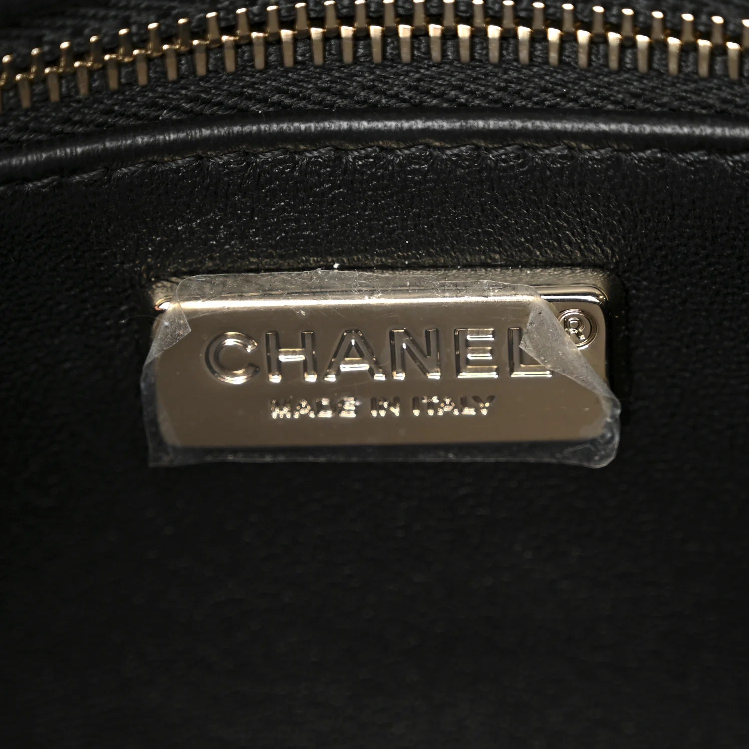 Sequin Quilted Small Single Flap Black