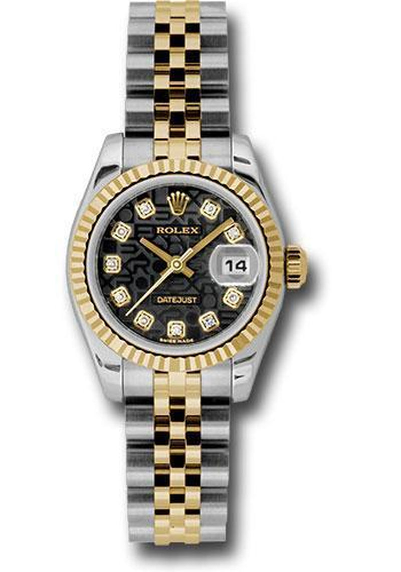 Rolex Lady Datejust 26Mm Watch 179173 Bkjdj