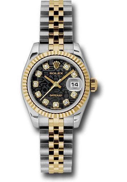 Rolex Lady Datejust 26Mm Watch 179173 Bkjdj
