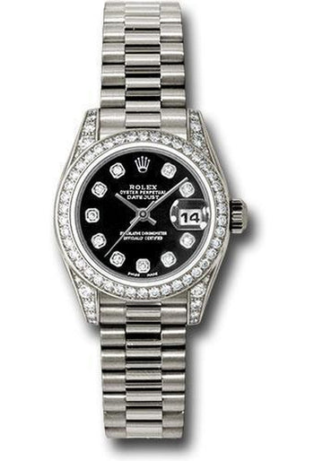 Rolex Lady Datejust 26Mm Watch 179159 Bkdp