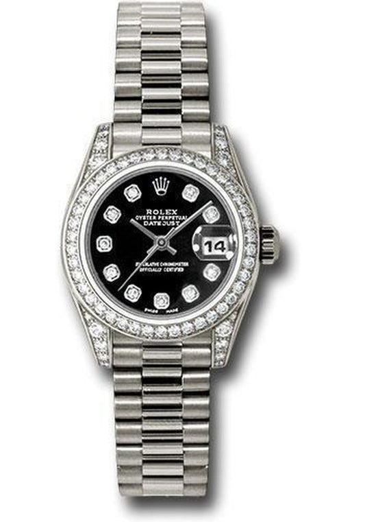 Rolex Lady Datejust 26Mm Watch 179159 Bkdp