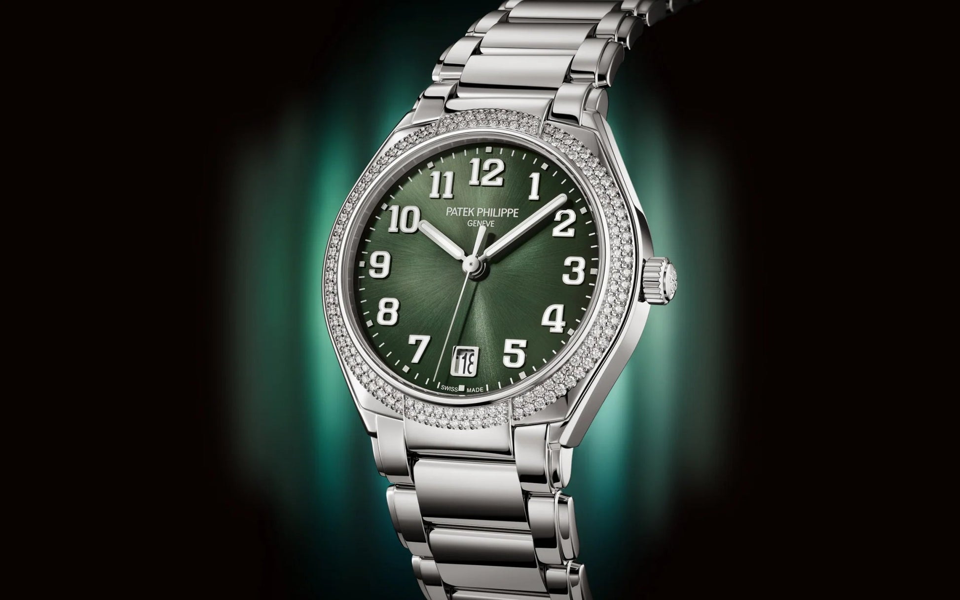 Twenty~4 Automatic, Stainless Steel with 160 Diamonds ~0,77Ct, 36Mm, Ref# 7300/1200A-011