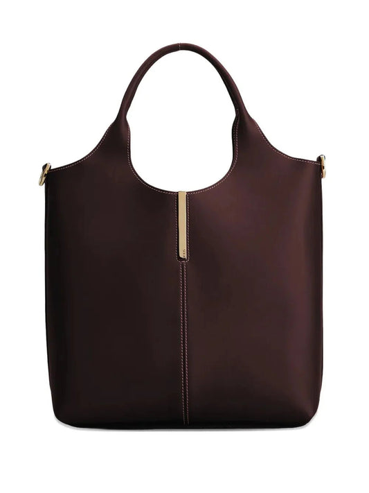 LEATHER MINI TOTE BAG