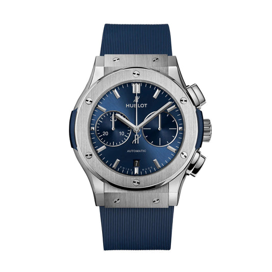 Classic Fusion Chronograph Titanium Blue Ref# 521.NX.7170.RX