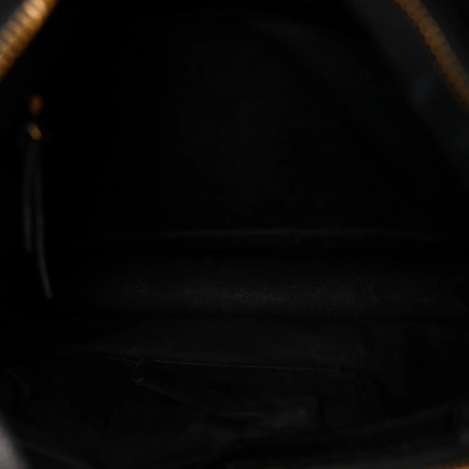 Chevre Gold Metallic Edge Hardware Town Black