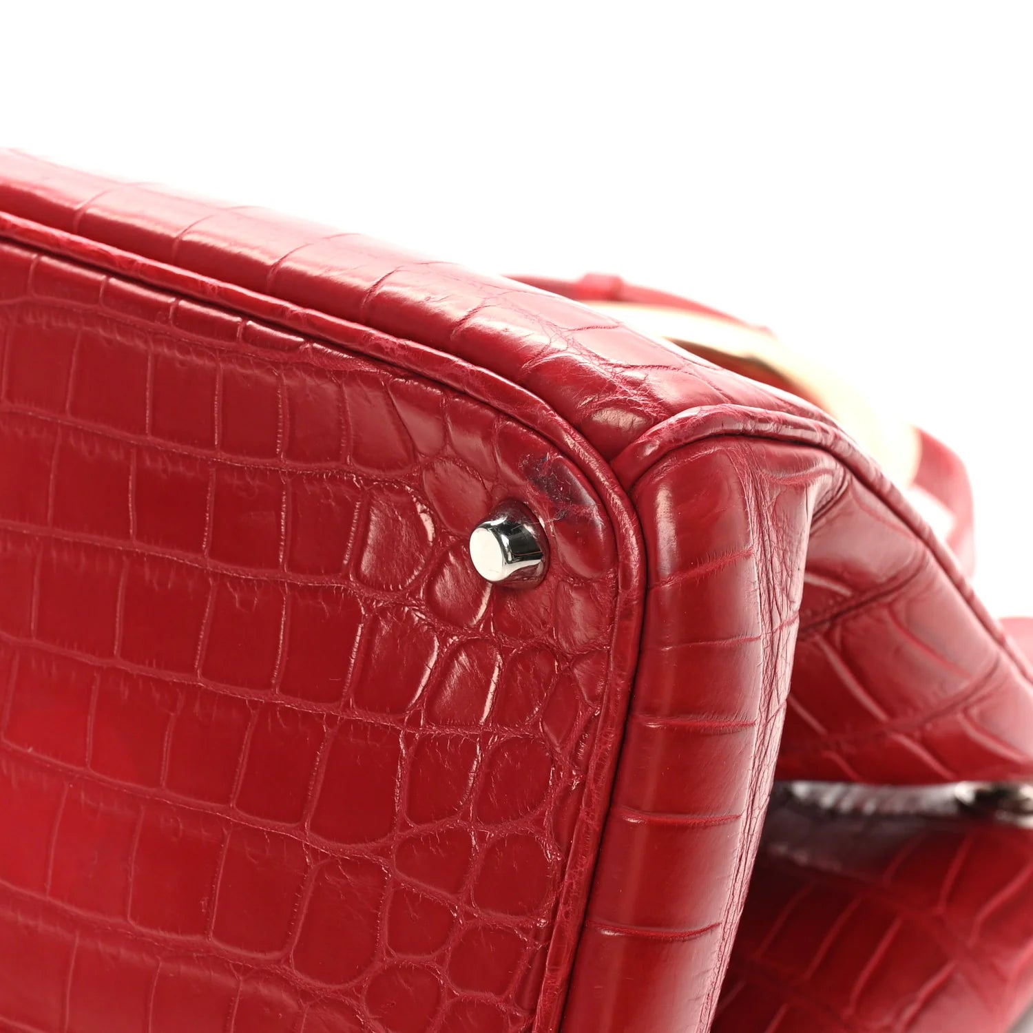 Crocodile Large Diorissimo Red