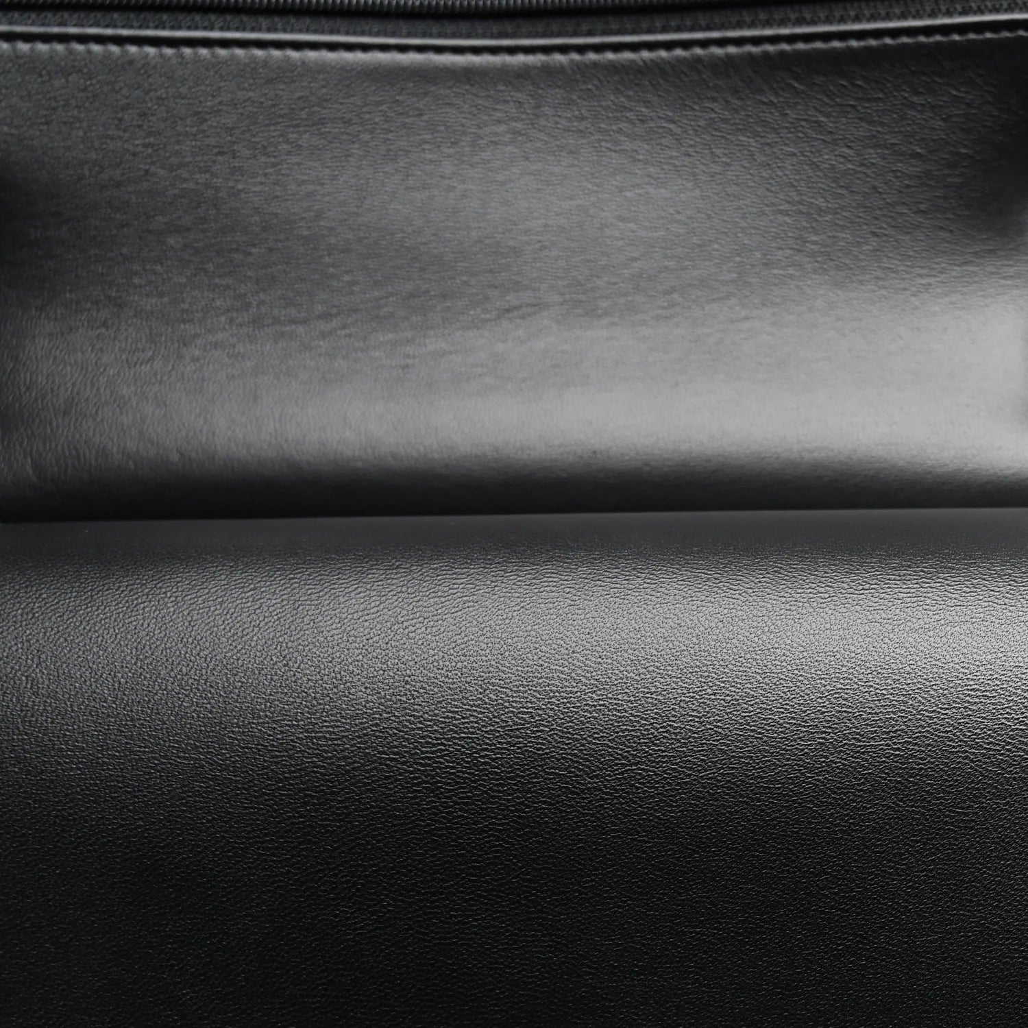 Velvet Crystal Medium Double Flap Black