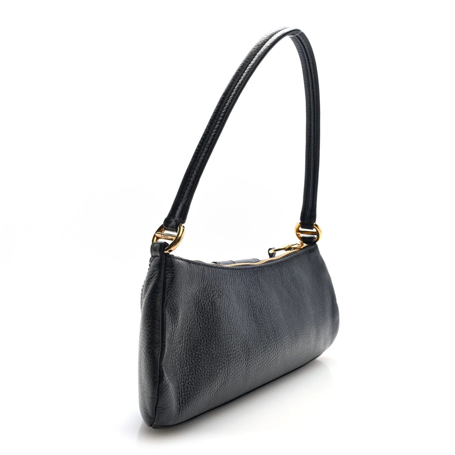 Grained Calfskin the 99 Shoulder Bag Black
