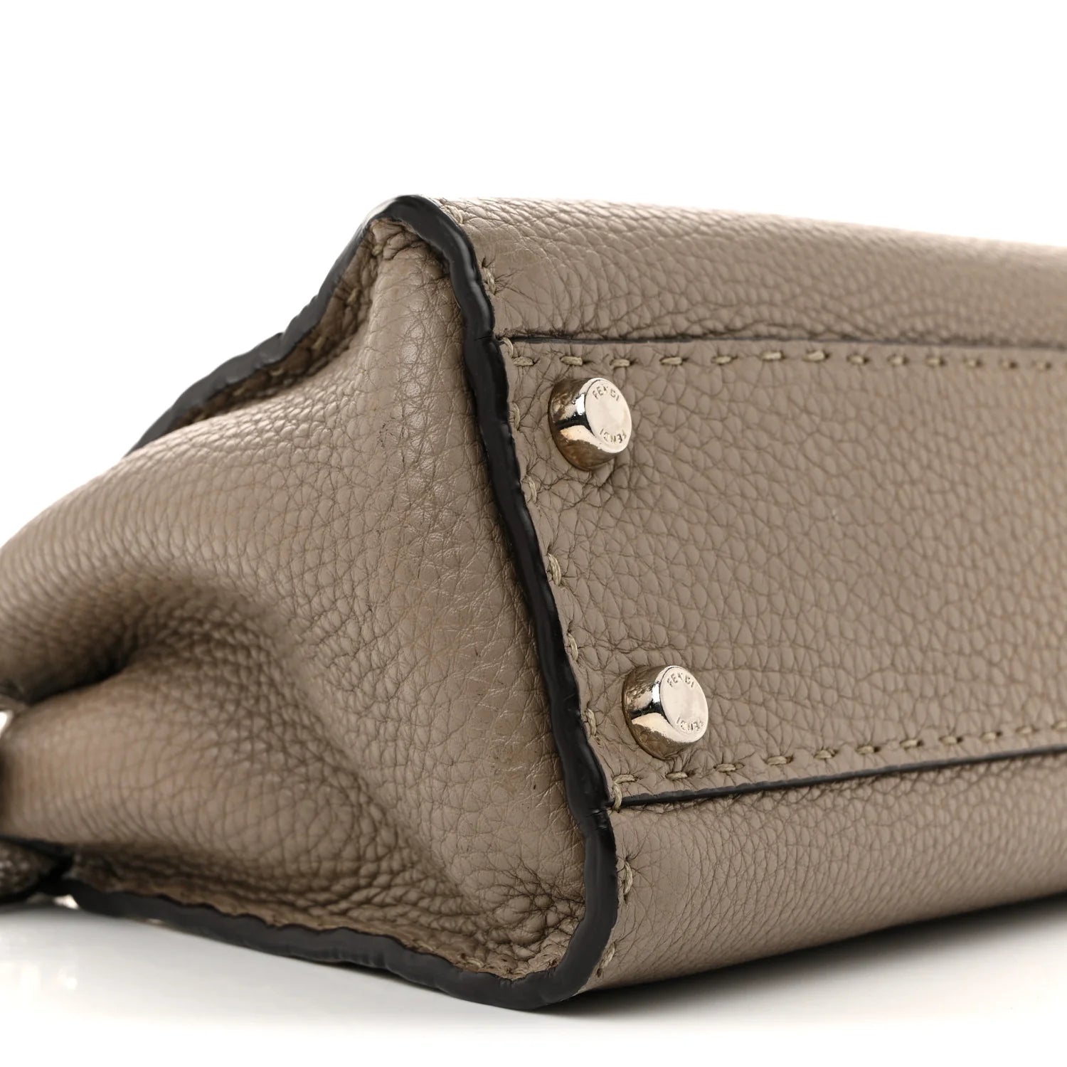 Cuoio Romano Snakeskin Selleria Mini Peekaboo Iconic Satchel Roccia Corda