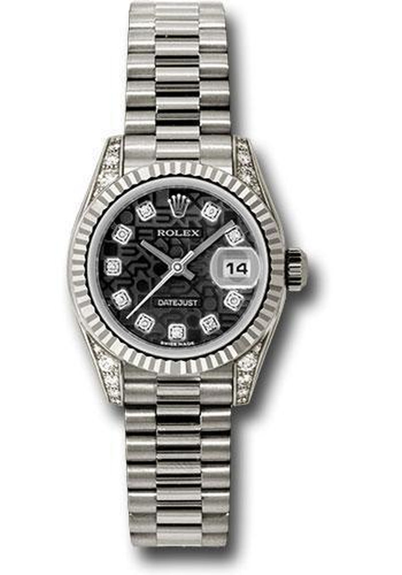 Rolex Lady Datejust 26Mm Watch 179239 Bkjdp