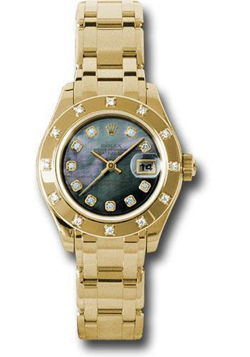 Rolex Datejust Pearlmaster Watch: 80318 Dkmd
