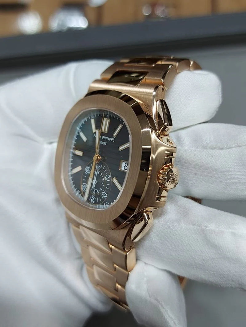 Patek Philippe Nautilus 5980/1R-001 | Rose Gold Chronograph Watch