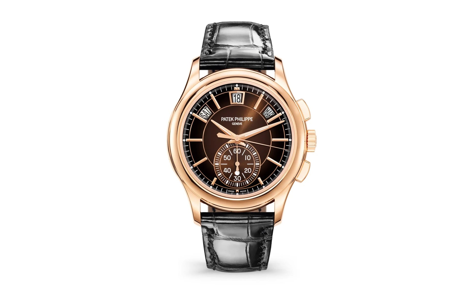Complication, 18K Rose Gold, Flyback Chronograph with Annual Calendar 42Mm, Ref# 5905R-001