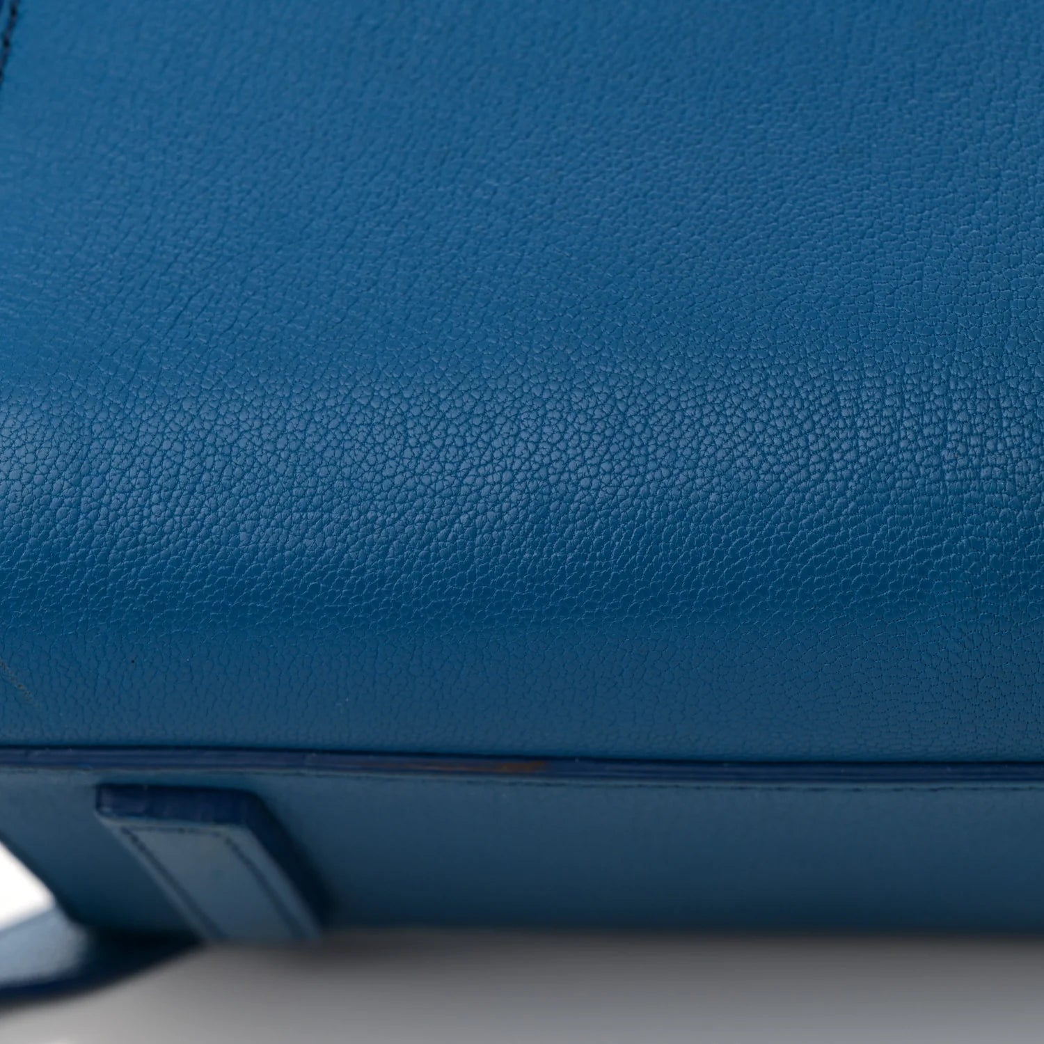 Sugar Goatskin Mini Antigona Persian Blue