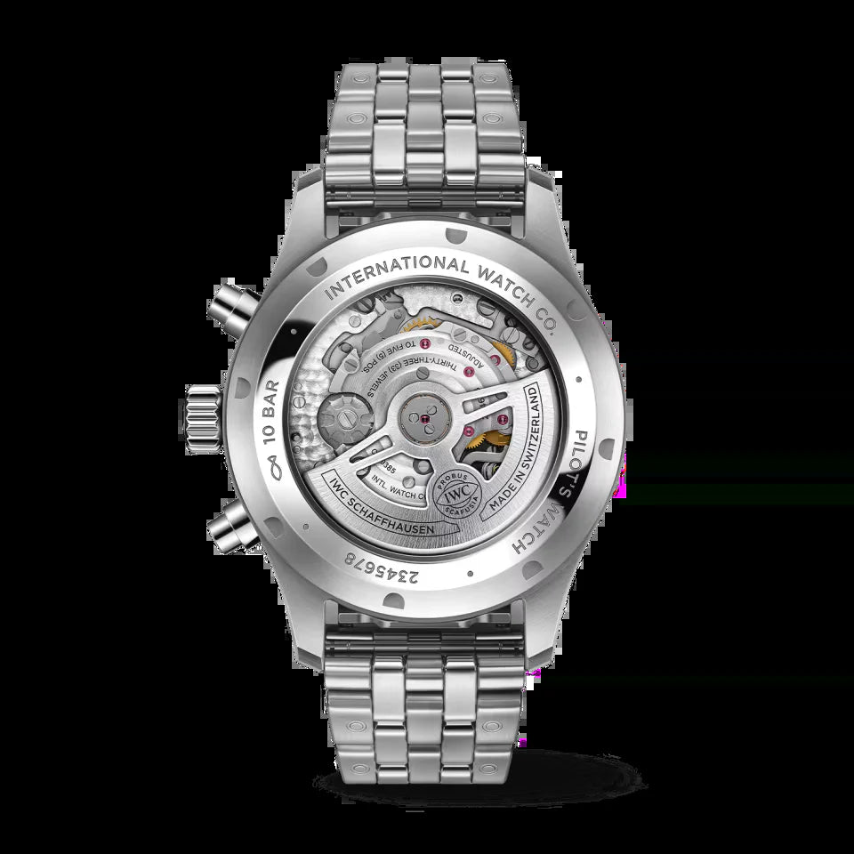 Unworn  Pilot’S Watch Chronograph, Stainless Steel, 43 Mm, Ref# IW378006, Box and Papers