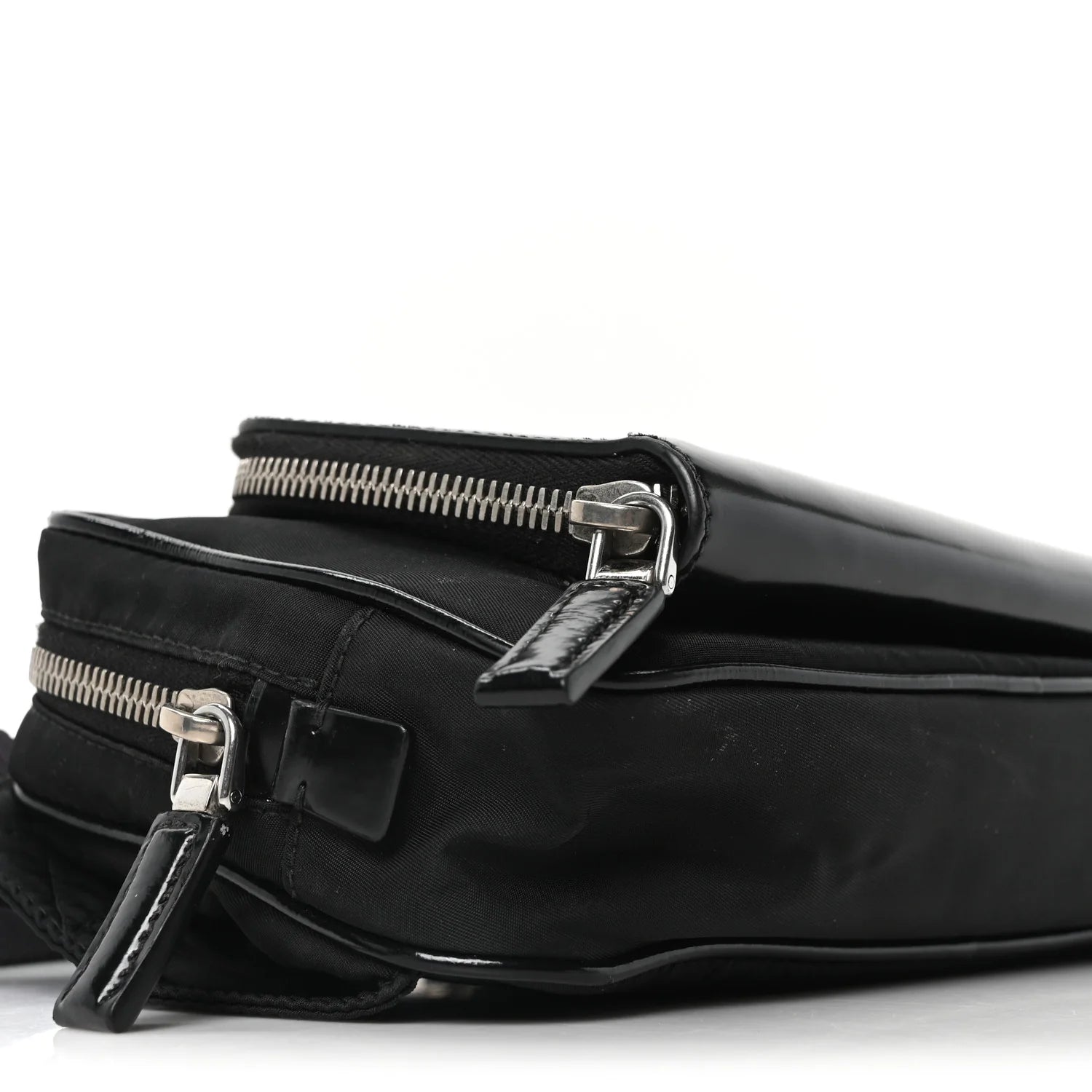 Re-Nylon Spazzolato Belt Bag Black
