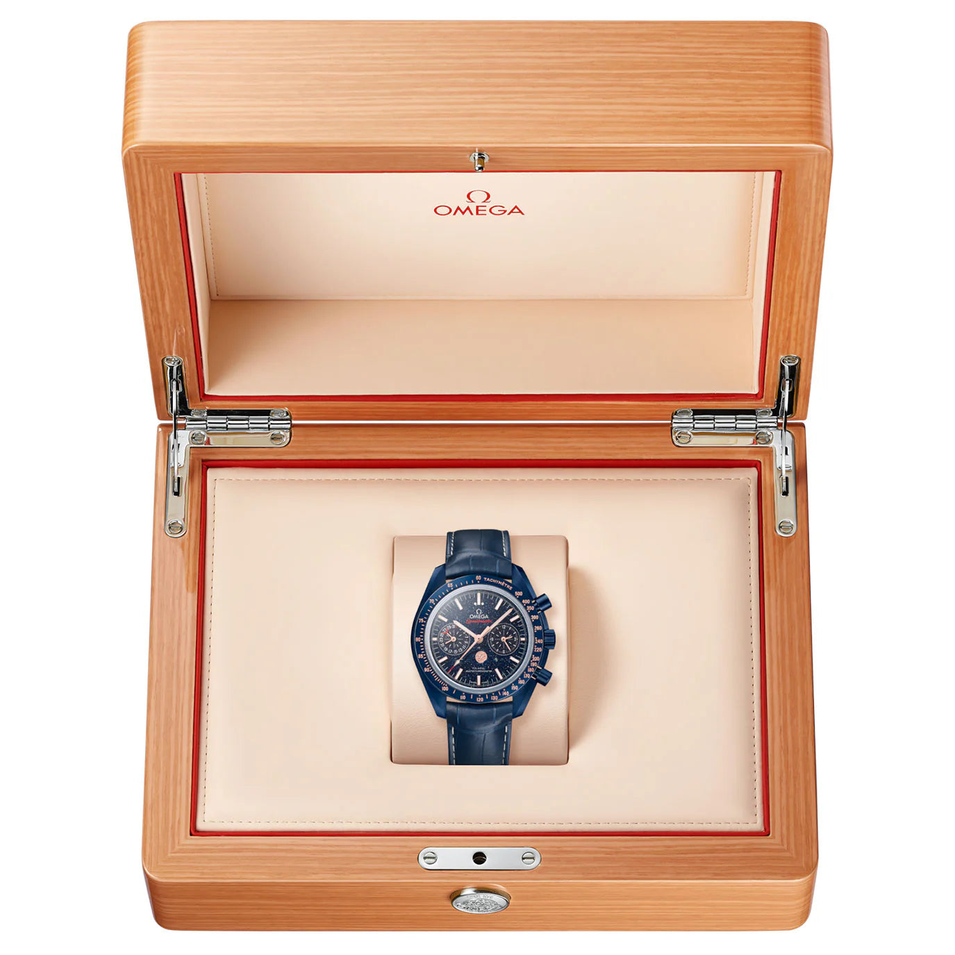 Unworn 2025  Speedmaster Moonphase, 304.93.44.52.03.002, Box and Papers