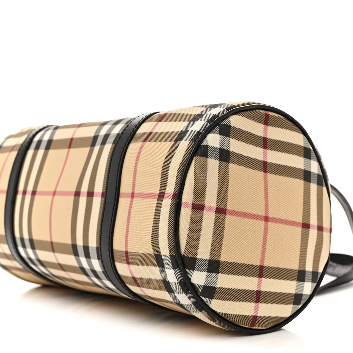 Nova Check Barrel Bag Black