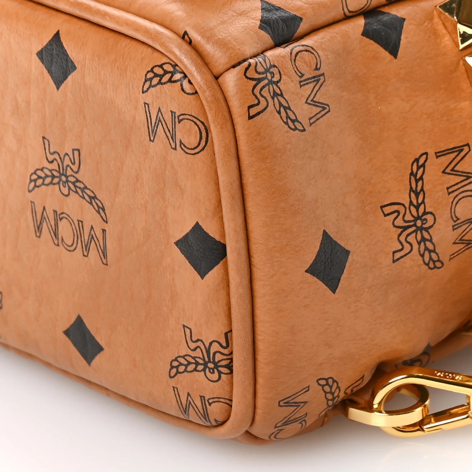 Visetos Side Stud X-Mini Stark Backpack Cognac