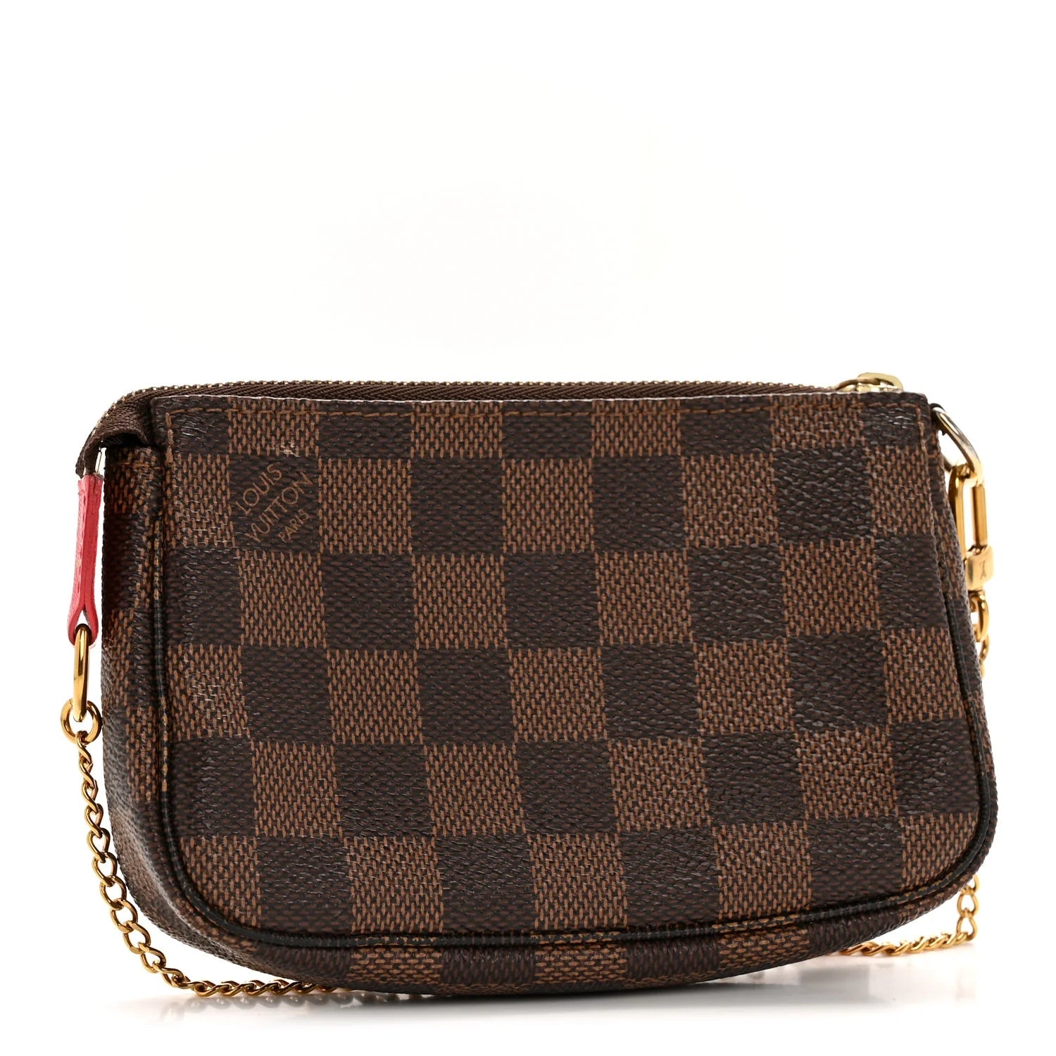 Damier Ebene 2016 Christmas Animation Mini Pochette Accessories