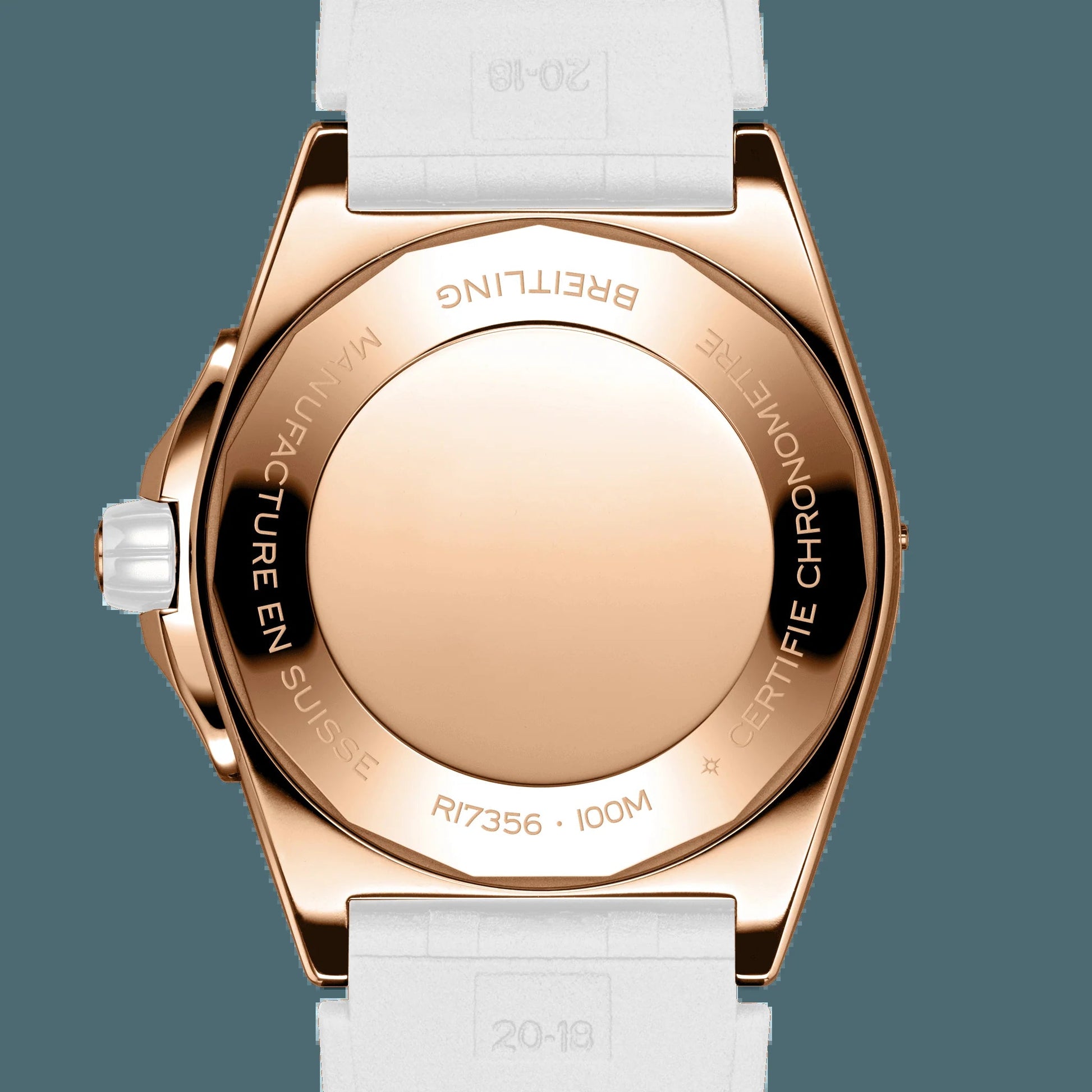 Super Chronomat Automatic 38 Origins, Small Scale Traceable 18K Red Gold, 32 Lab-Grown Diamonds, Ref# R17356531G1S1, Unworn 2024