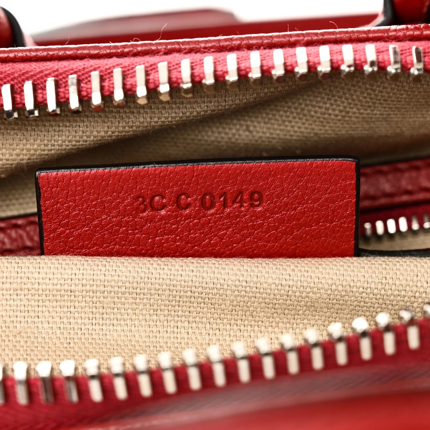 Sugar Goatskin Mini Antigona Red