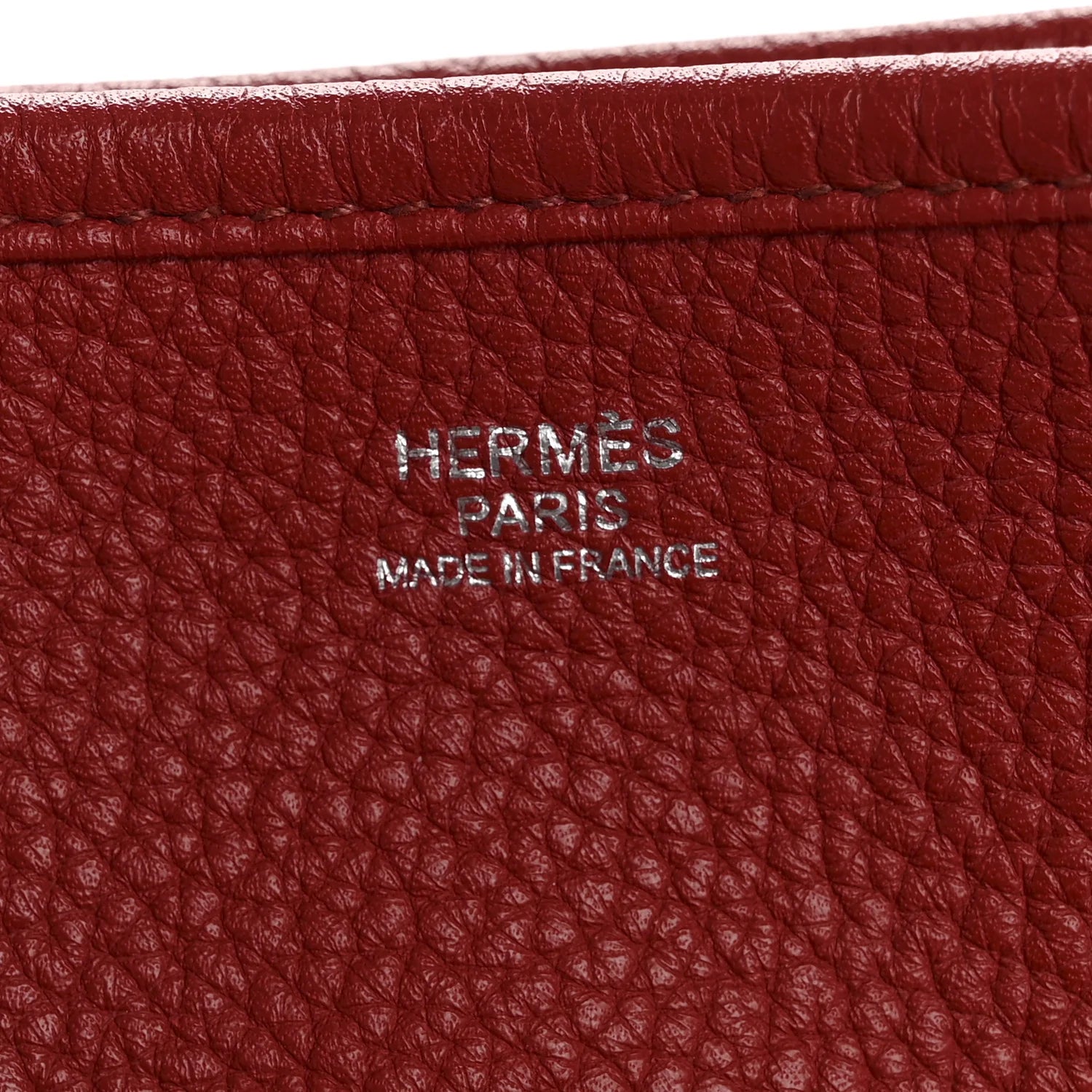 Taurillon Clemence EVELYNE III GM Rouge Garance