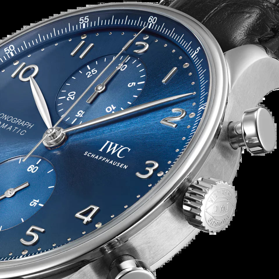 Unworn  Portugieser Automatic Chronograph, Stainless Steel, 41 Mm, Ref# IW371606, Box and Papers