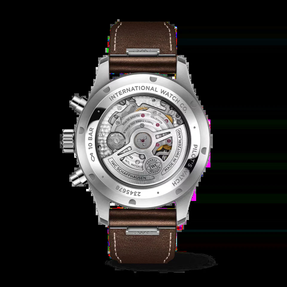 Unworn  Pilot’S Watch Chronograph, Stainless Steel, 43 Mm, Ref# IW378005, Box and Papers