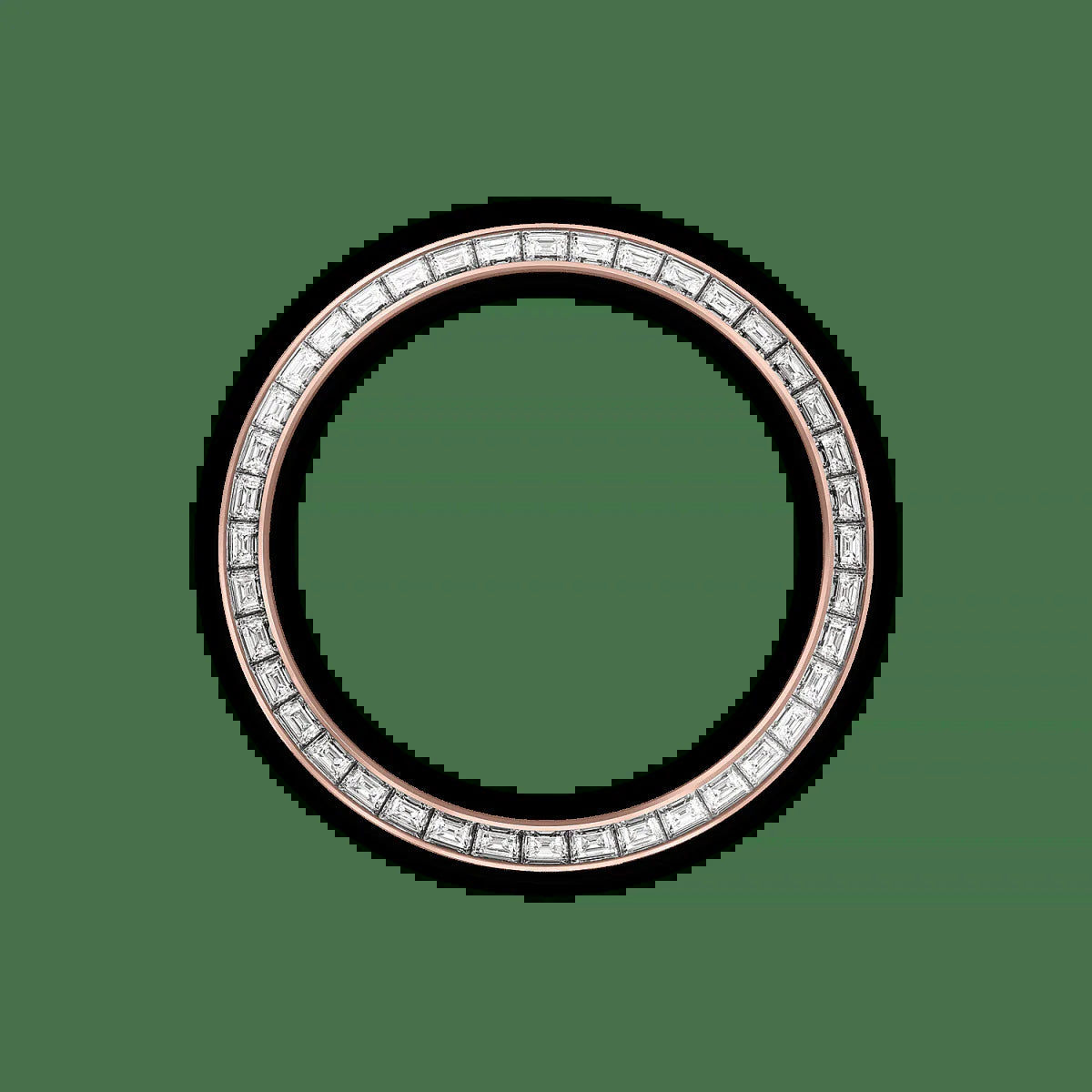 Unworn 2025,  Land-Dweller 40, 18K Everose Gold and Diamonds, Intense White Dial, Flat Jubilee, Ref# 127385Tbr-0003, Box and Papers