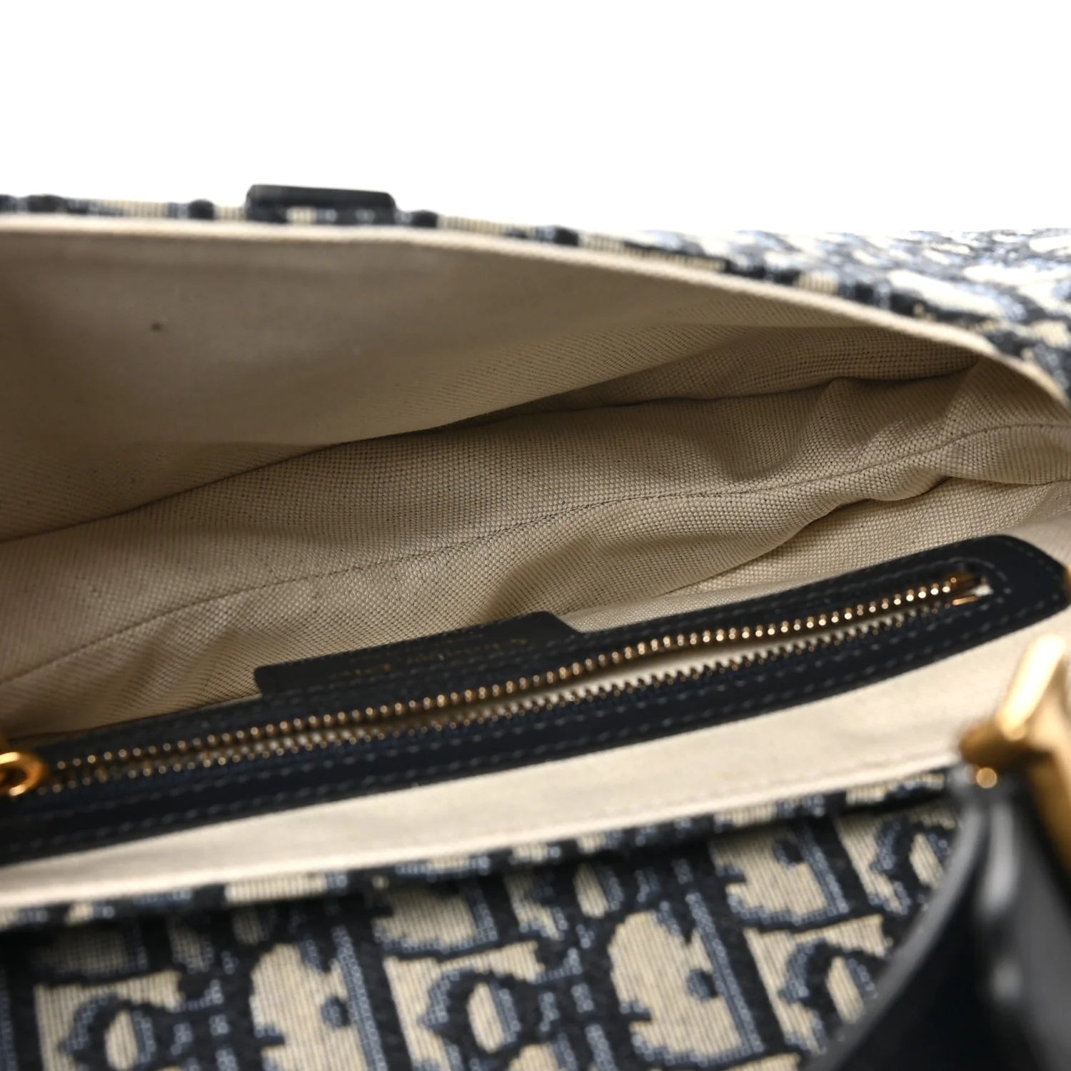 Oblique Saddle Bag Blue