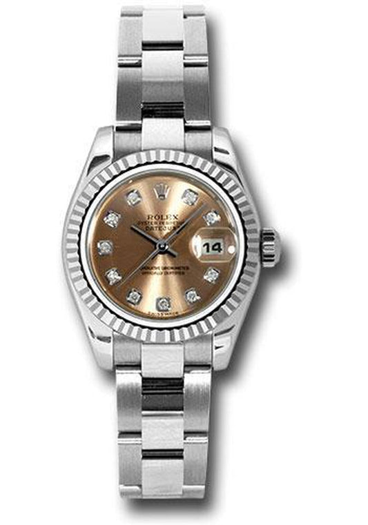 Rolex Lady Datejust 26Mm Watch 179174 Pdo
