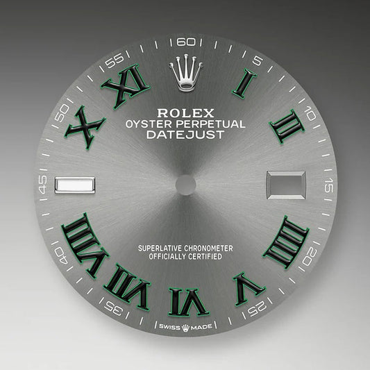 Datejust 36, Stainless Steel and 18K White Gold, 36Mm, Ref# 126234-0045