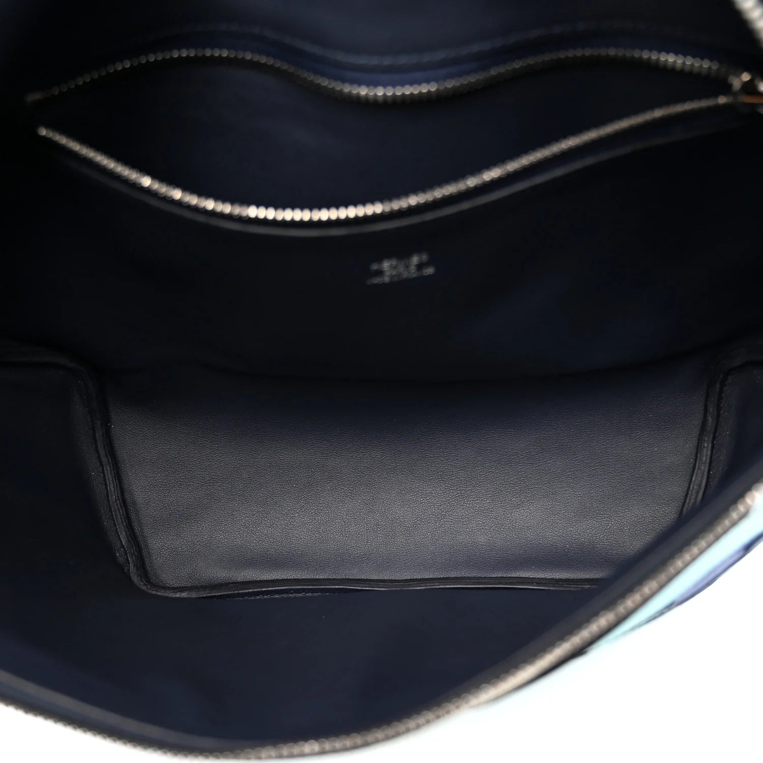 Togo Swift Endless Road Cityslide Belt Bag GM Gris Perle Bleu Electrique